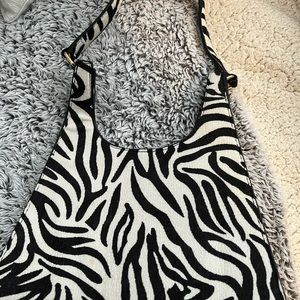 Zebra purse